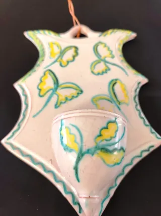 Benditera antigua cerámica Granadina