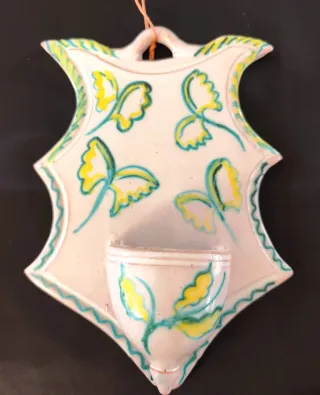 Benditera antigua cerámica Granadina