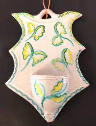 Benditera antigua cerámica Granadina