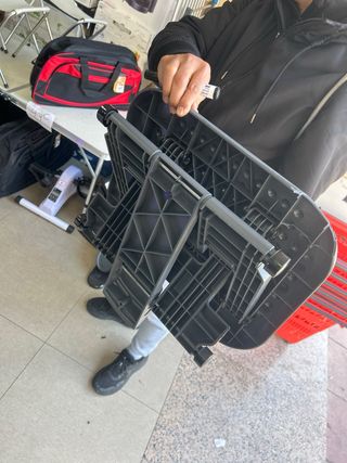 Raylu Paper Reposapiés Oficina Gris