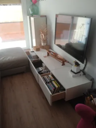 Mueble modular lacado salón alta calidad