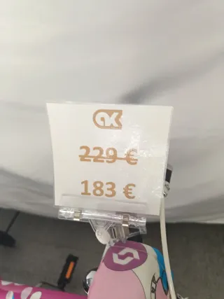 Bicicleta Infantil Scott Rosa