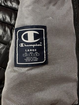 Chaqueta Champiom  negra