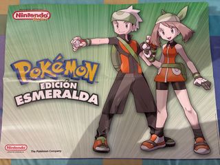 Póster Pokémon Edición Esmeralda