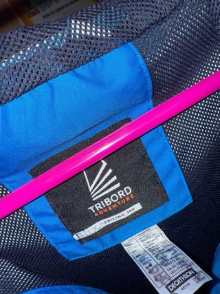 Chubasquero niño Tribord azul Talla L