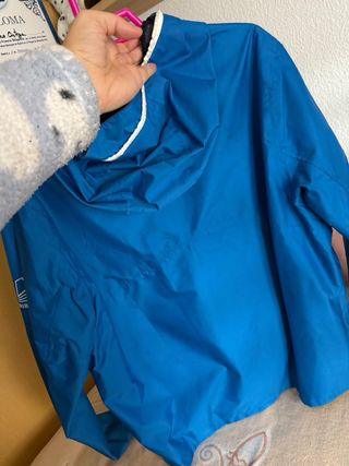 Chubasquero niño Tribord azul Talla L