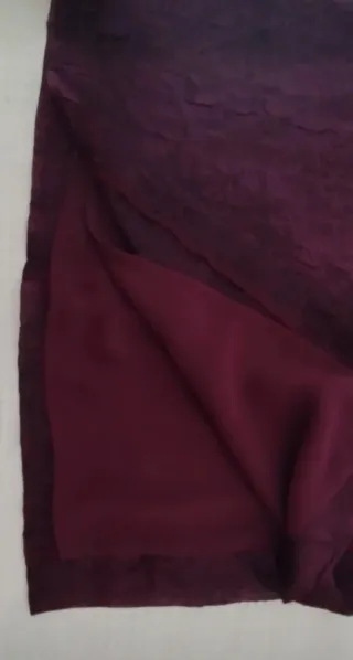 Vestido Tintoretto Morado Gasa