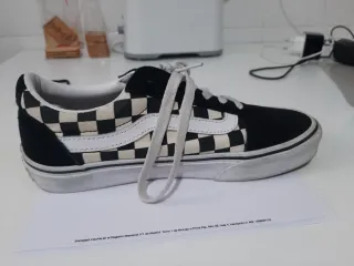 Zapatillas Vans Cuadros Talla 36.5