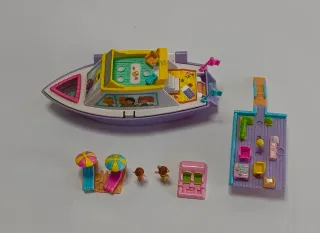 Barco Polly Pocket Fun Cruise 1997 Bluebird Mattel