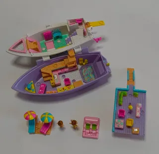 Barco Polly Pocket Fun Cruise 1997 Bluebird Mattel