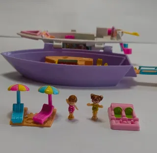 Barco Polly Pocket Fun Cruise 1997 Bluebird Mattel