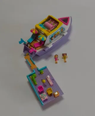 Barco Polly Pocket Fun Cruise 1997 Bluebird Mattel