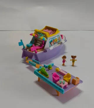 Barco Polly Pocket Fun Cruise 1997 Bluebird Mattel