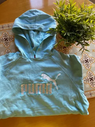 Sudadera Puma Azul Y2K Retro