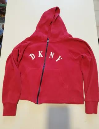 Felpa DKNY Donna Karan con zip
