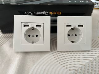 Enchufe de Pared con 2 Puertos USB