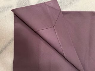 Falda midi Mango morada