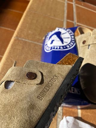 Birkenstock Boston Beige