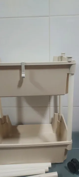 Carrito 3 bandejas con ruedas