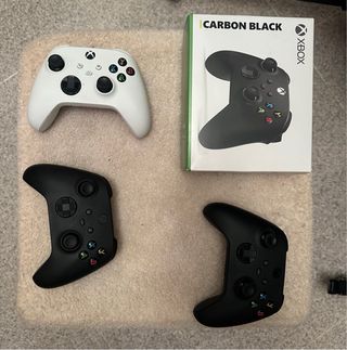Mando controller Xbox Series X BlACK CARBON blanco