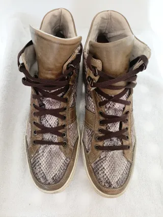 Zapatillas León Monfrance Piel Serpiente Talla 42