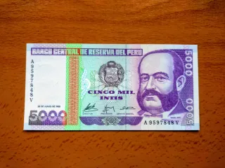 Billete del Perú II