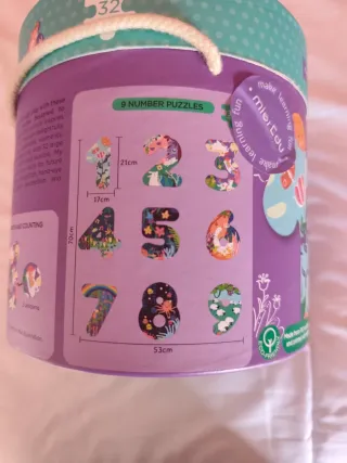 Puzzles Números y Letras 52+32 Piezas