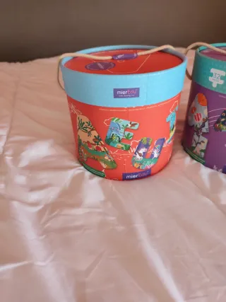 Puzzles Números y Letras 52+32 Piezas