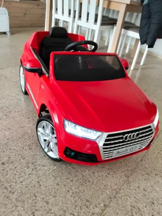 Coche Batería Infantil Audi Q7 Rojo