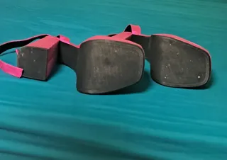 Tacones Bershka Rosa Plataforma