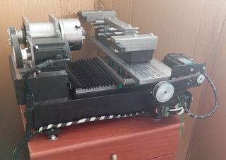 CNC Torno de metal sobremesa