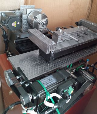 CNC Torno de metal sobremesa