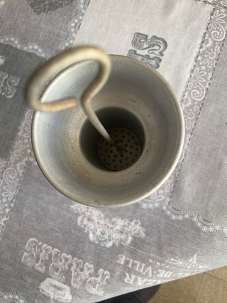 Monta panna/sbatti uova alluminio vintage