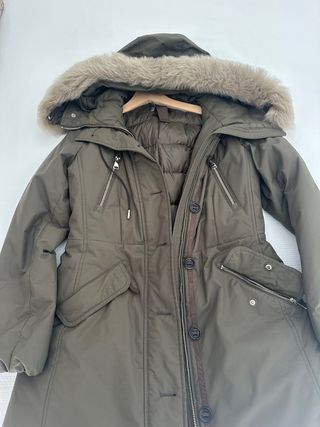 Abrigo plumon Massimo Dutti