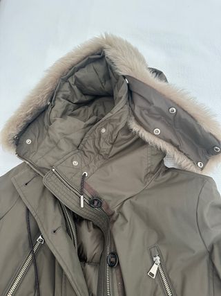 Abrigo plumon Massimo Dutti
