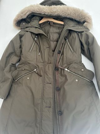 Abrigo plumon Massimo Dutti