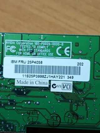 SCHEDA VIDEO NVIDIA VANTA 16MB USATA