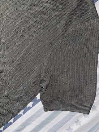 Jersey Zara Hombre Verde Nuevo