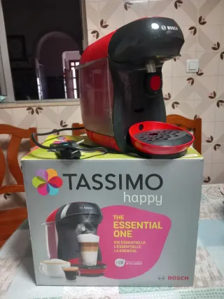 Cafetera Bosch Tassimo Happy Roja con embalaje ori