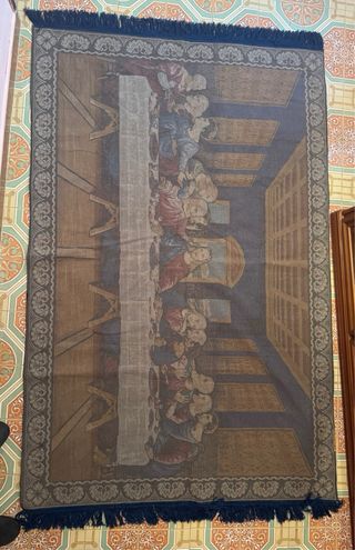 Tappeto L'Ultima Cena religiosa sacra