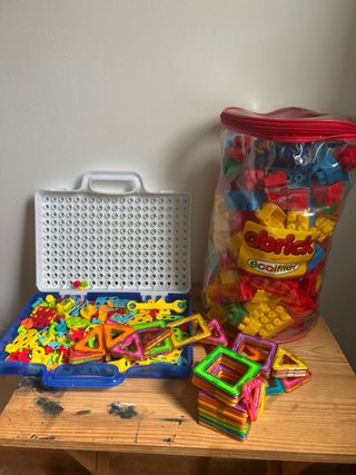 Set Construcción Figuras Geométricas Magnéticas