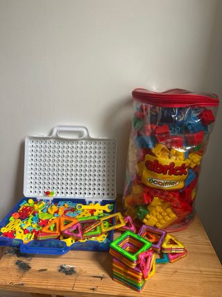 Set Construcción Figuras Geométricas Magnéticas