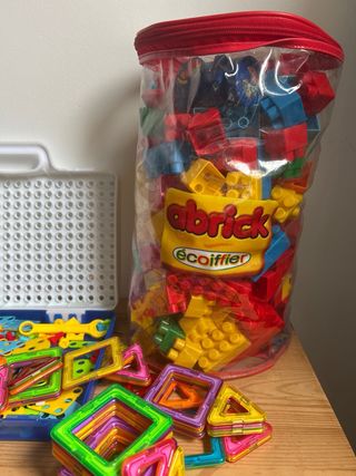 Set Construcción Figuras Geométricas Magnéticas