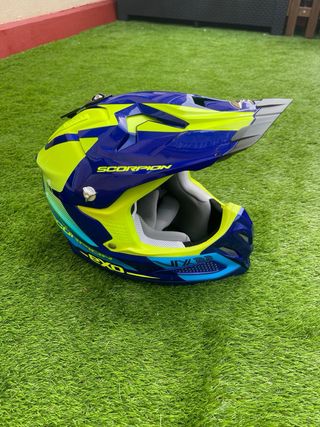 Casco Scorpion Exo Cross Enduro talla S