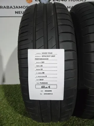 185 65 15 88H GOODYEAR EFFICIENT GRIP PERFORMANCE
