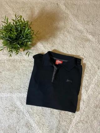 Polo Slazenger Negro Talla M