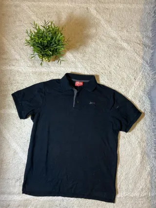 Polo Slazenger Negro Talla M