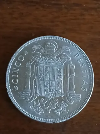 Moneda 5 Pesetas España
