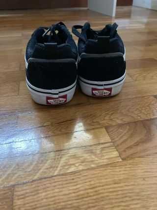 Vans Old Skool Negras y Grises Talla 38