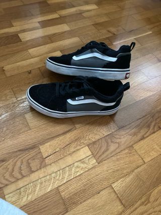 Vans Old Skool Negras y Grises Talla 38